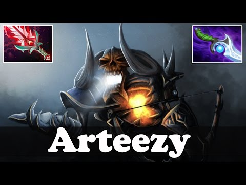 Arteezy 9018 MMR Plays Clinkz - 2 Games- Dota 2
