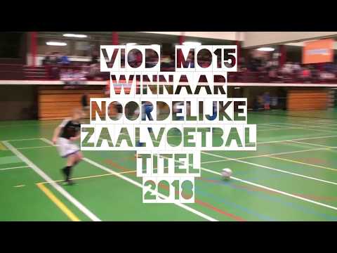 VIOD MO15 wint KNVB zaalvoetbaltitel district noord