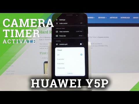 How to Activate Camera Timer in Huawei Y5P – Set Up Photo Delay Feature