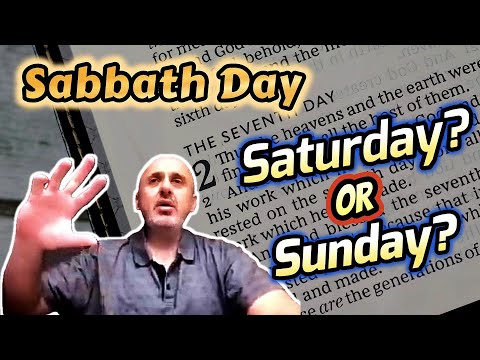 Is the True Sabbath Day Saturday, Sunday, or Something Else? -  Sam Shamoun