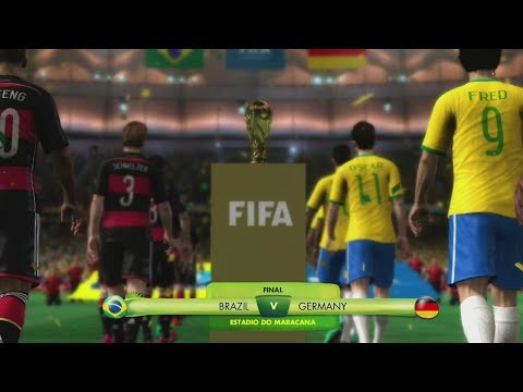 2014 FIFA World Cup Brazil - Brazil vs Germany - [HD FULL Gameplay]
