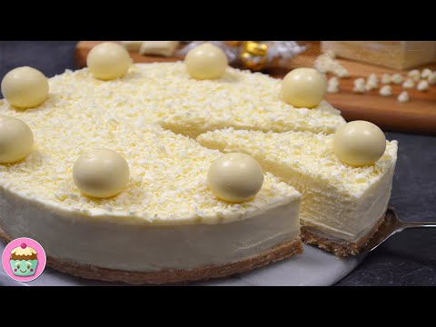 Lindt White Chocolate Cheesecake (No Bake)