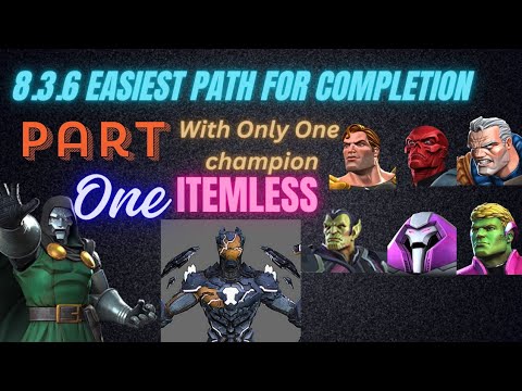 Act 8.3.6 Easy Path For Completion Dr. doom vs. Whole Path Part One ( 1 ) Cerastes Boss Solo Mcoc