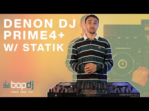 Denon DJ Prime 4+ Performance & Talk Through w/ Statik