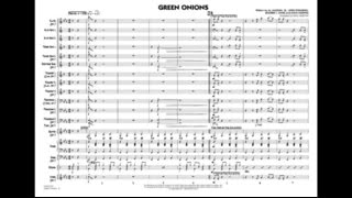 Green Onions arranged by Paul Murtha