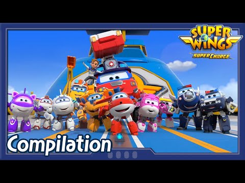 [Superwings s4 Compilation] EP01 ~ EP20 | Super wings Full Episodes