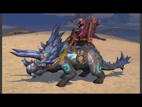 How to get Primordial Direhorn mounts from Zandalari Warbringer / Fafmer aka Landvetter