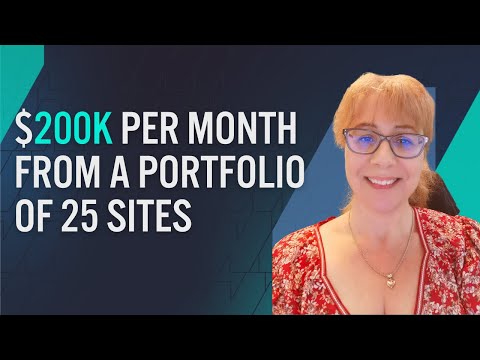 How Anne Moss Earns $200K Per Month From A Portfolio of 25 Sites & 5 Million Monthly Pageviews