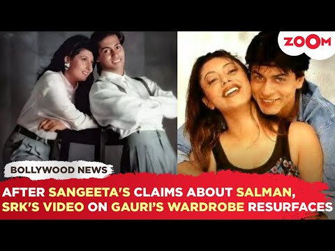 SRK's old video about Gauri's wardrobe RESURFACES amid Sangeeta's SHOCKING claims about Salman Khan