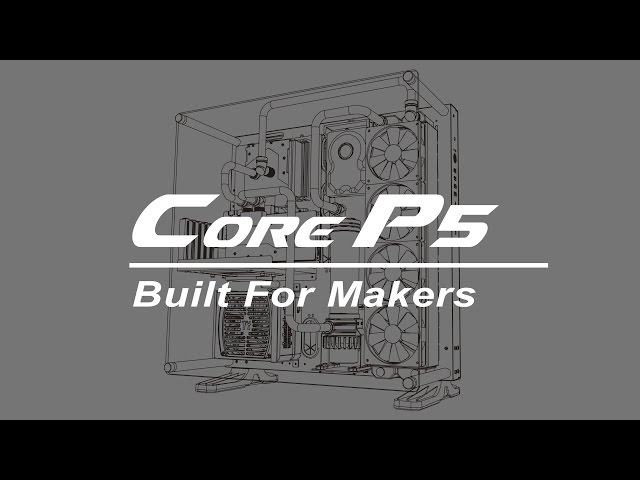 Video teaser for Thermaltake Core P5 Product Animation - Built For Makers