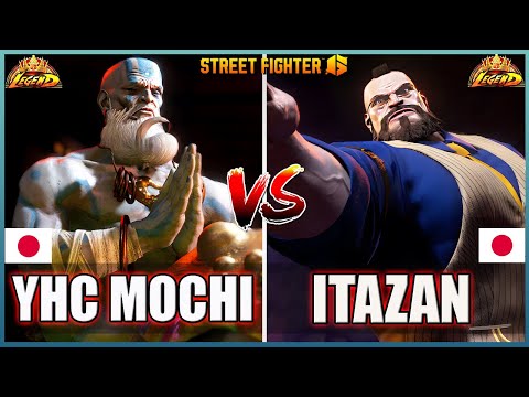 Street Fighter 6 🔥 YHC Mochi (DHALSIM)  Vs  Itazan (ZANGIEF #2)🔥Best Ranked Match🔥FightingGameWorldX