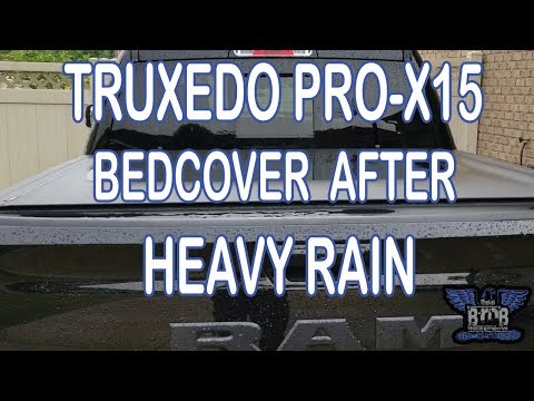 Truxedo Pro X15 Bedcover After Heavy Rain