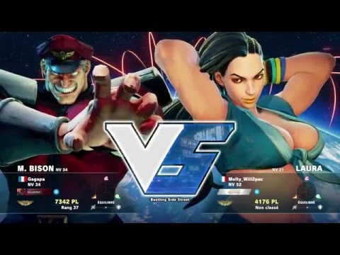 Gagapa ( M.Bison ) VS Will2pac (  ) HD 1080p - Street Fighter 5