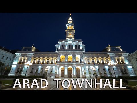 Arad City Hall, short footage. Primaria Arad, filmare scurta.#romania #travel #arad #aradcity