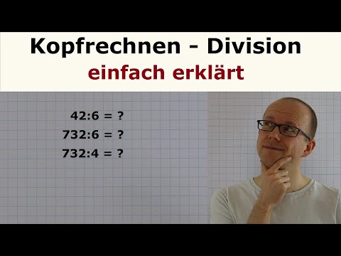 Kopfrechnen - Division