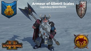 Dwarfs - Grombrindal - The White Dwarf - Armour of Glimril Scales - Legendary Quest Battle