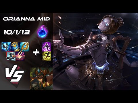 MID Orianna vs Cassiopeia - EU Challenger Patch 25.S1.3