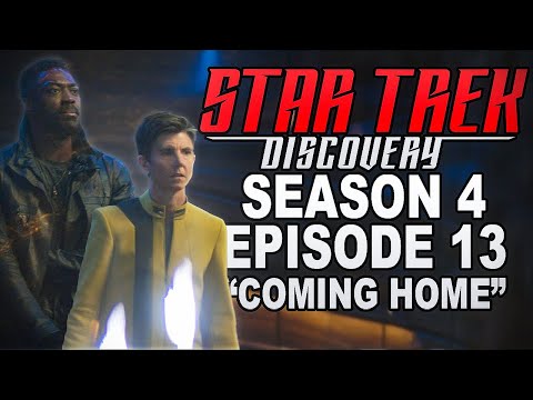 RACE TO SAVE PLANET EARTH! | Star Trek: Discovery S4E13 Season Finale "Coming Home" Review