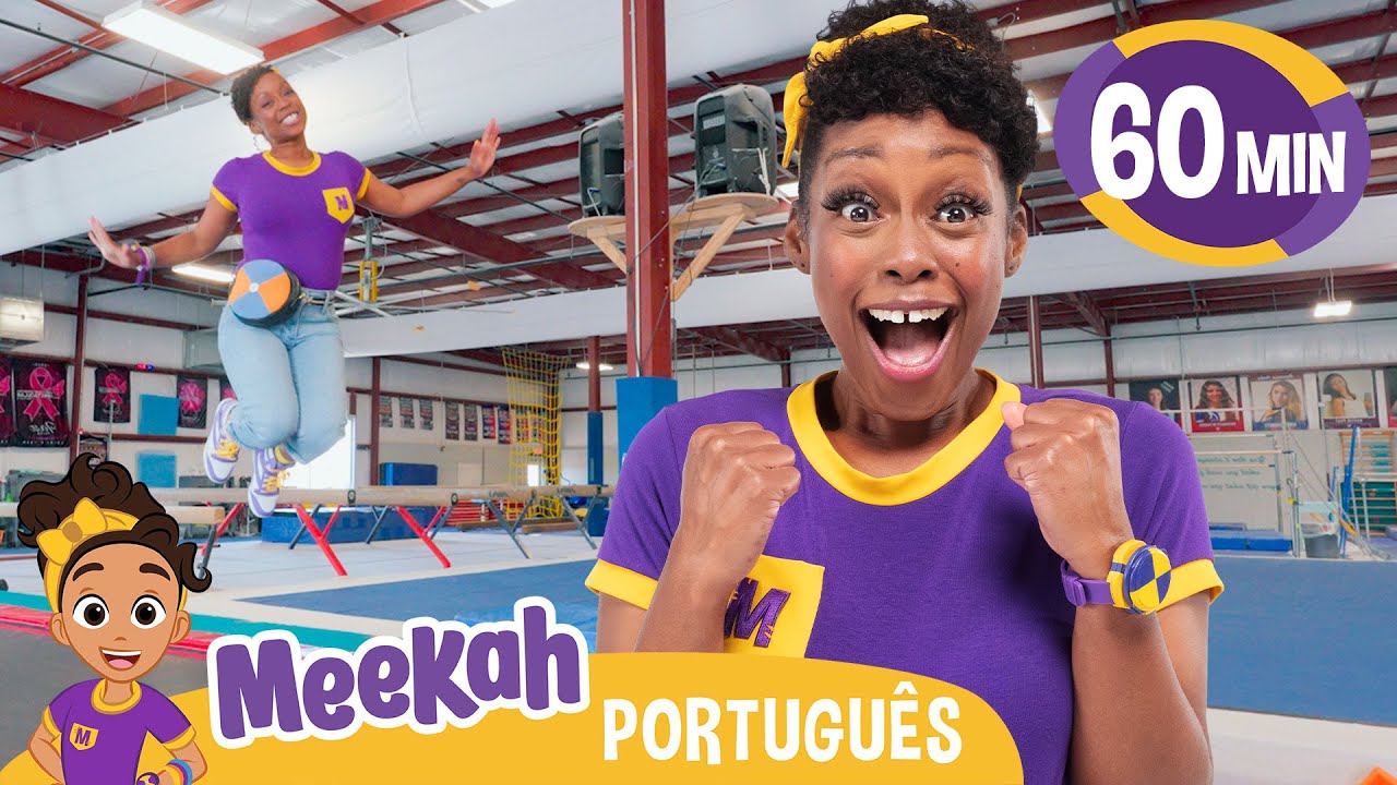 Meekah Se Diverte Aprendendo Ginástica | Olá Meekah! | Amigos do Blippi Brasil | Videos Educativos