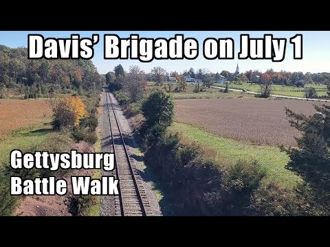 Davis' Brigade on July 1