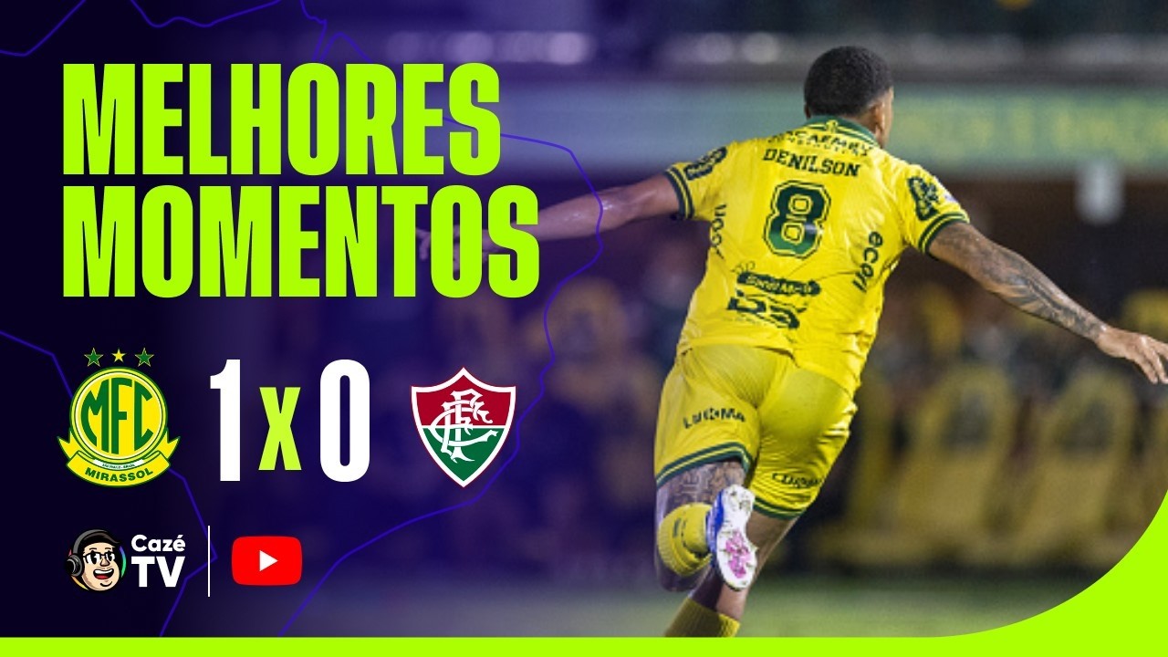 MELHORES MOMENTOS: MIRASSOL 1 X 0 FLUMINENSE | BRASILEIRÃO 2026 | 16ª RODADA
