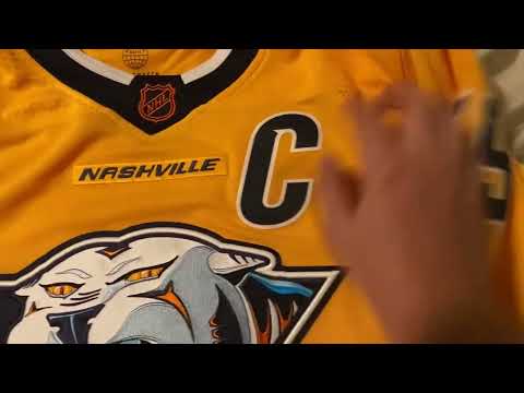 Nashville Predators 2022-23 Reverse Retro Jersey Unboxing/Comparison