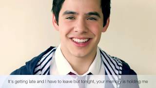 10 Years Of David Archuleta - Up All Night (With Lyrics)