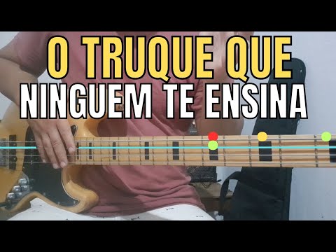 THE TRICK NOBODY TEACHES YOU ON THE BASS - BASS LESSON