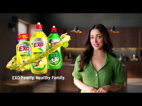 Screen grab from the Exo Liquid Film starring Yami Gautam