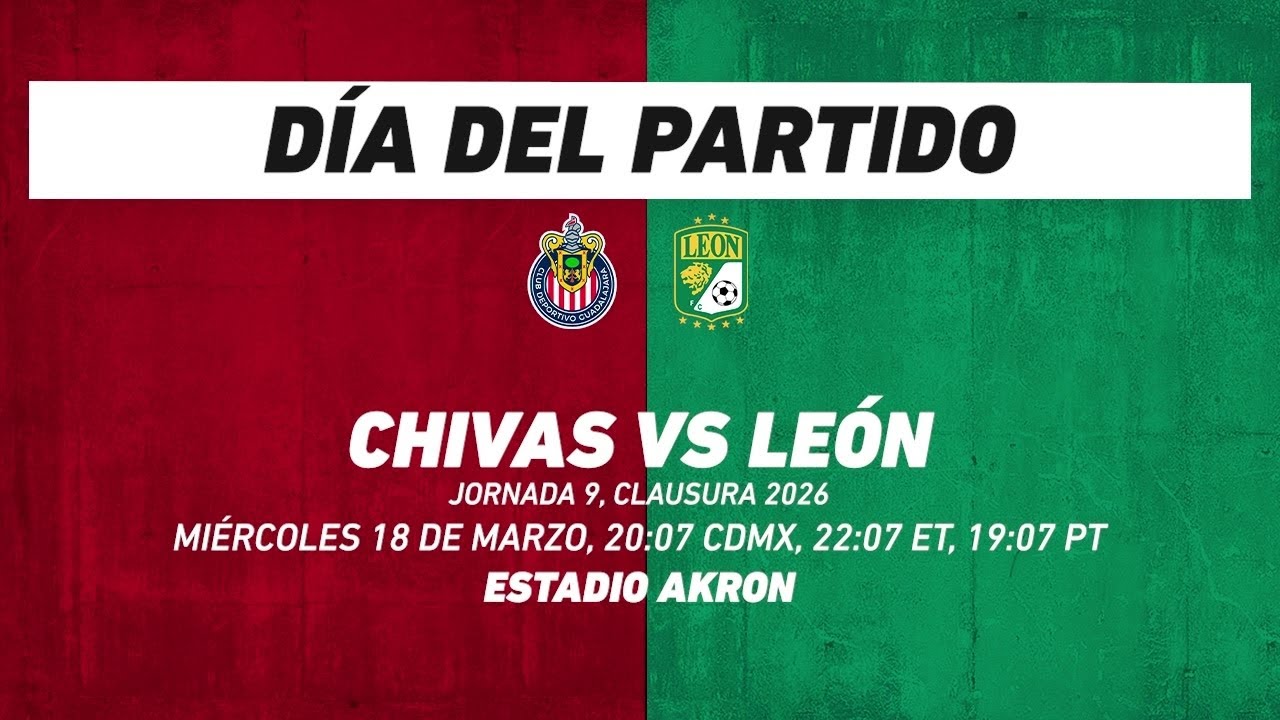 Chivas vs León, frente a frente: Liga MX
