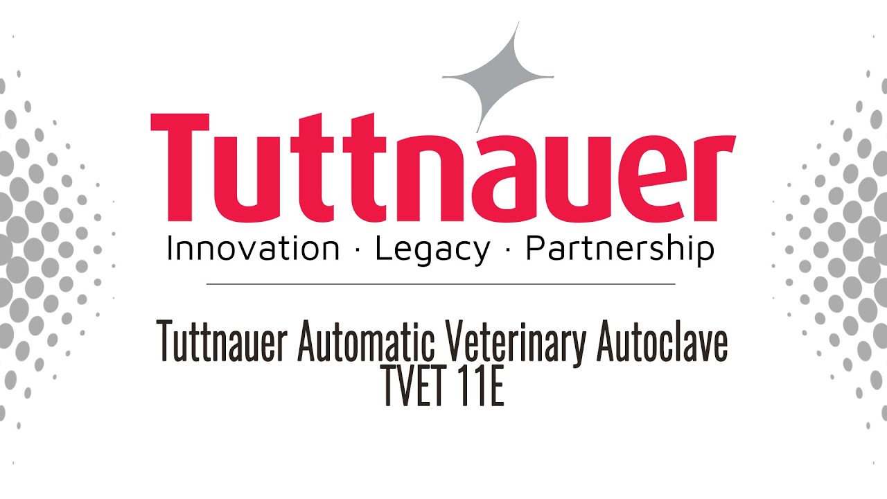 Tuttnauer Automatic Veterinary Autoclave TVET 11E · Medical Equipment Sales & Repair