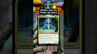 Tuvasa the Sunlit opening hand! Best enchantment commander? 🤔 #edh #mtg #edh #mtgcommander #tcg