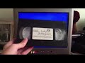 Opening To Baby Shakespeare 1999 VHS