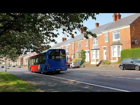 57 to Wardley - Go North East 6904 - LX06 EBD & 57 to Newcastle - Go North East 5469 - NK17 GJE