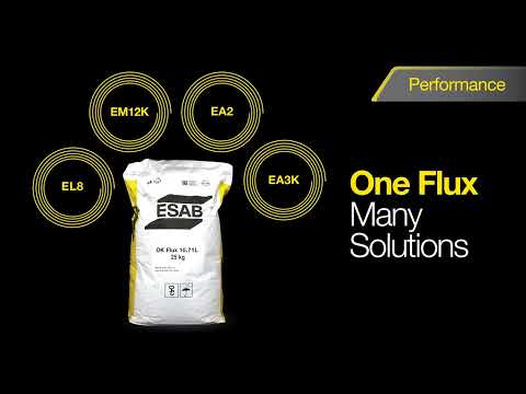 ESAB 81PB Non Alloyed Steel SAW Flux