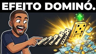 ​O EFEITO DOMINÓ: Como os Juros Compostos podem te fazer rico 10x mais rápido