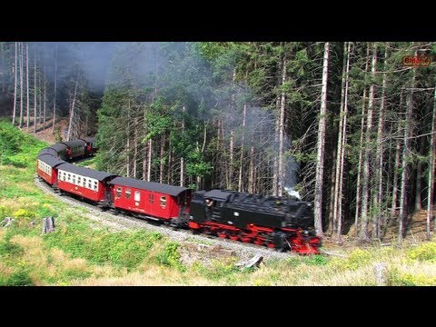 Dampf über dem Harz 3/3 - die HSB - Dampfloks - Steam Trains