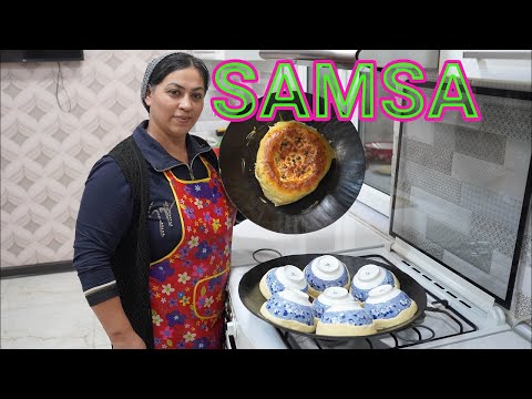 Street Food at Home How to Make Uzbek Kosa Samsa and Bread in Saj Without Tandoor