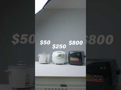 $50 vs $250 vs $800 Zojirushi Rice Cooker!