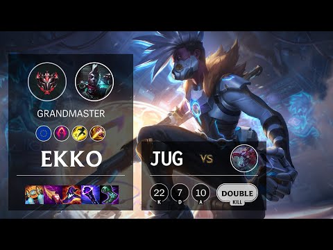 Ekko Jungle vs Cho'Gath - EUW Grandmaster Patch 11.24b