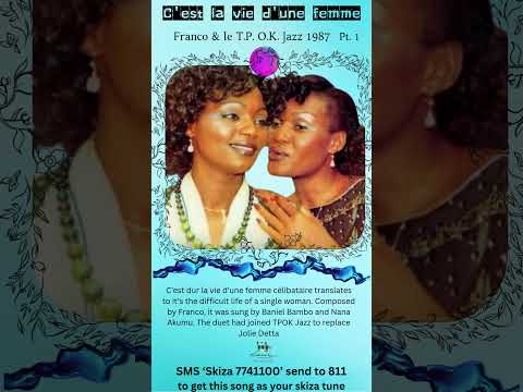 C'est Dur la Vie d'une Femme by Franco & le T.P.O.K Jazz,1987