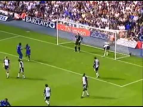Spurs 0-2 Chelsea 2005 Del Horno, Duff Goals