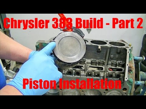Joe’s Garage 383 Engine Rebuild Part 2 – Piston Installation