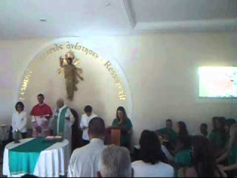 1ª parte da missa do dia 10 11 2013