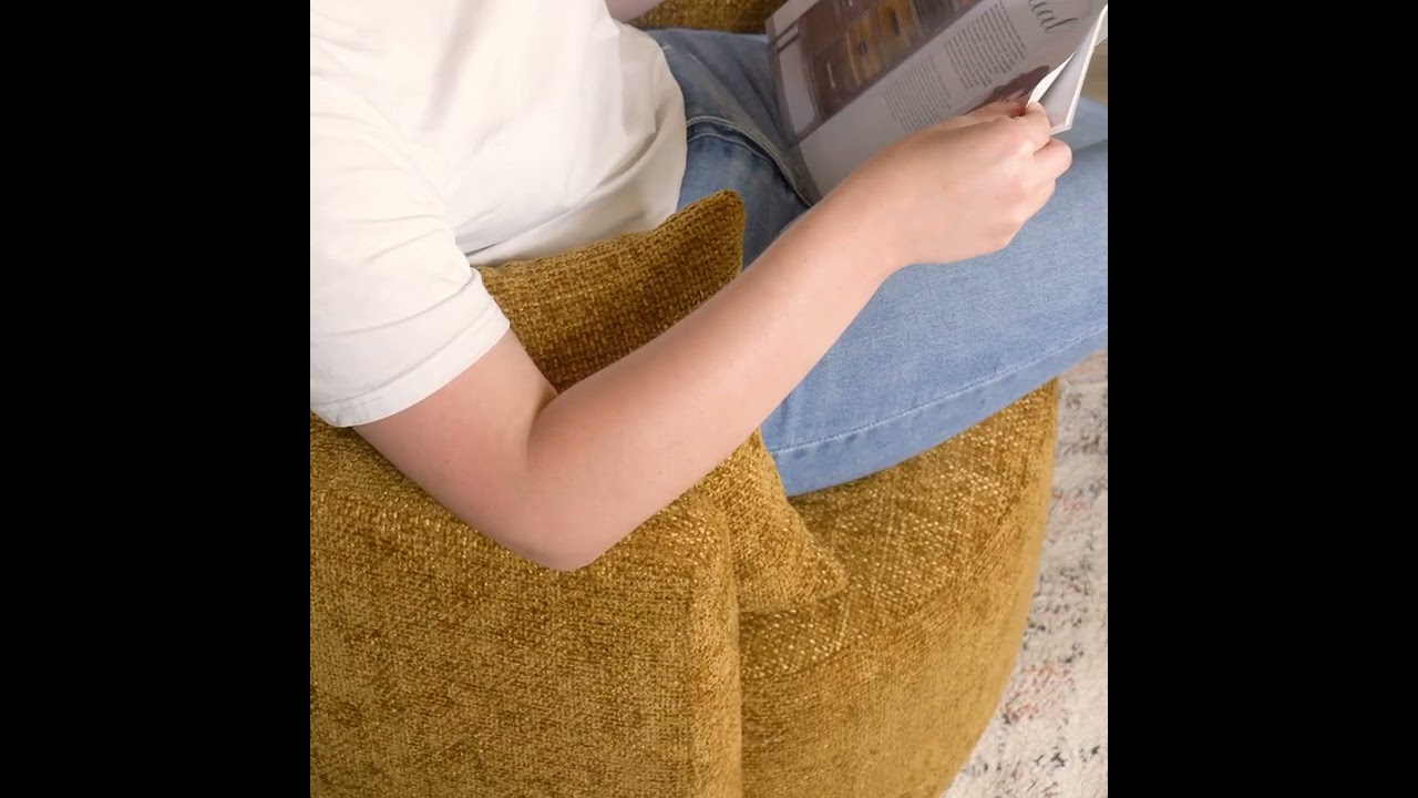 Bouclé Sessel Ruby beige