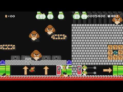 ◇◆ Goomba Revenge (Insist 20Sec) by みゆき♪ Cindy - Super Mario Maker - No Commentary 1bn