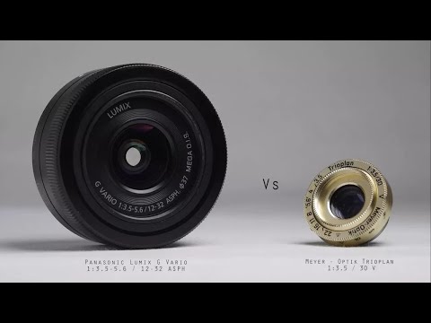 Panasonic Lumix 12-32mm Vs Meyer - Optik Trioplan 30mm V