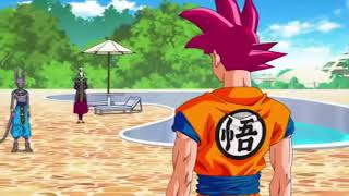 Super Saiyan God Goku VS Beerus / Full Fight Engli