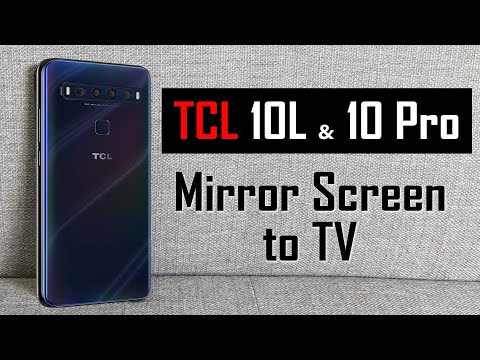TCL 10 How to Mirror Screen to TV