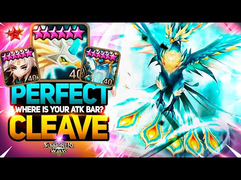 PERFECT CC CLEAVE with ATTACK BAR STEALERS - Summoners War